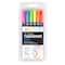 Tombow Fudenosuke 6 Neon Color Brush Pen Set